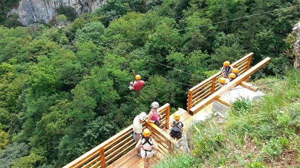 zipline pazin